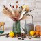 90Pcs Fall Dried Pampas Grass Bouquet Decor Autumn Decorations Natural Fall Dried Flowers Bouquet Floral Arrangements for Boho Wedding Party Thanksgiving Table Centerpieces Home Vases Autumn Decor